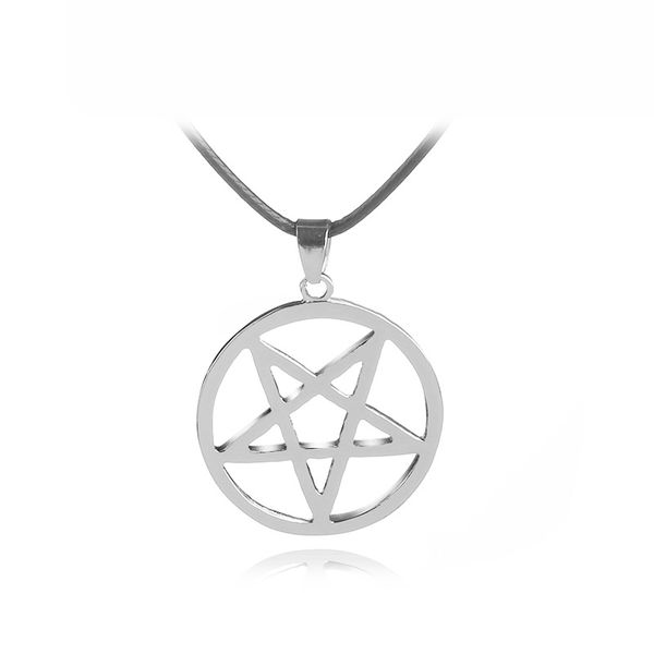 circle hollow star pendant silver necklace fashion charms simple black chain rope necklaces for women 2018 collares for female
circle hollow star pendant silver necklace fashion charms simple black chain rope necklaces for women 2018 collares for female