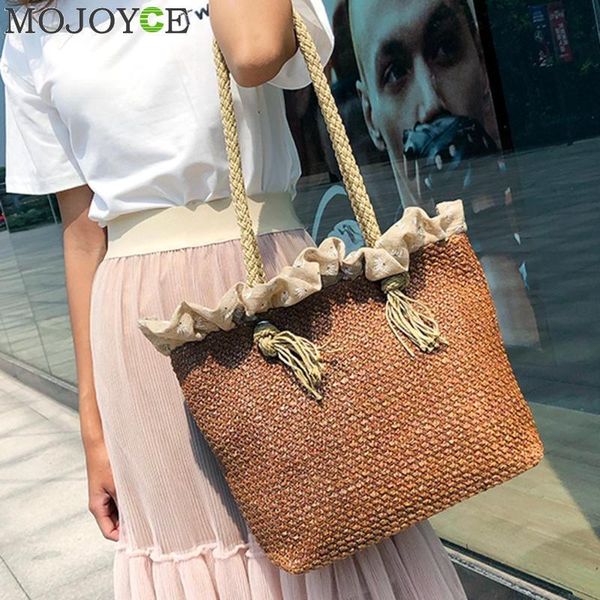retro summer women durable weave big beach bag shoulder bag casual rattan straw bags bohemia style travel totes bag ins popular y18102404
retro summer women durable weave big beach bag shoulder bag casual rattan straw bags bohemia style travel totes bag ins popular y18102404