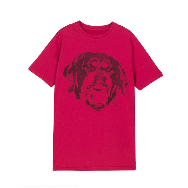 female 2018 spring summer red dog head print short sleeve t shirt cotton loose brand designer women fashion tees tshirt s-xl, White
female 2018 spring summer red dog head print short sleeve t shirt cotton loose brand designer women fashion tees tshirt s-xl, White