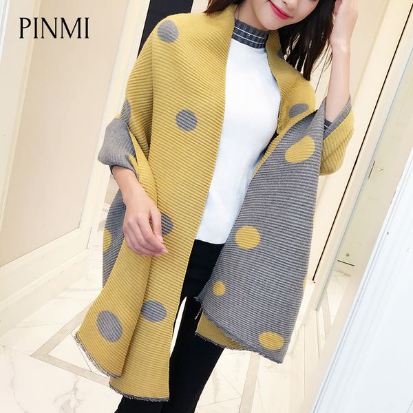 pinmi fashion winter scarf women foulard brand designer cashmere shawls and scarves soft bufandas mujer 2017, Blue;gray
pinmi fashion winter scarf women foulard brand designer cashmere shawls and scarves soft bufandas mujer 2017, Blue;gray