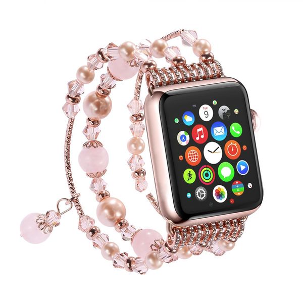 Women Strap Beaded Bracelet Band for Apple Watch iWatch Wristband 38mm 42mm Sports Series 1 2 3
Women Strap Beaded Bracelet Band for Apple Watch iWatch Wristband 38mm 42mm Sports Series 1 2 3