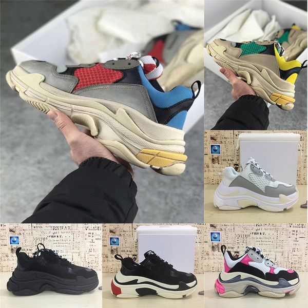 2018 fashion paris 17fw triple-s sneaker triple s casual luxury dad shoes for men's women beige black sports tennis running shoes
2018 fashion paris 17fw triple-s sneaker triple s casual luxury dad shoes for men's women beige black sports tennis running shoes
