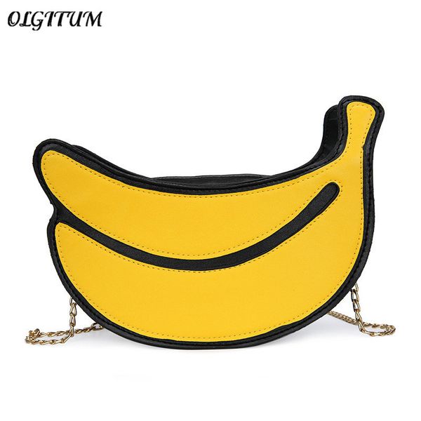 new banana shape chain bag for women personality crossbody bag 2018 trend mini handbags female casual shoulder coin purse
new banana shape chain bag for women personality crossbody bag 2018 trend mini handbags female casual shoulder coin purse