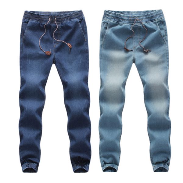 feitong men's casual pants men's casual autumn denim cotton elastic draw string work trousers jeans pants, Black
feitong men's casual pants men's casual autumn denim cotton elastic draw string work trousers jeans pants, Black