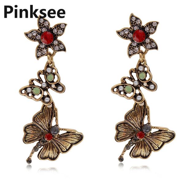 retro fringe crystal flower long pendants dangle earrings for women fashion butterfly brincos tassel earrings trendy jewelry, Silver
retro fringe crystal flower long pendants dangle earrings for women fashion butterfly brincos tassel earrings trendy jewelry, Silver