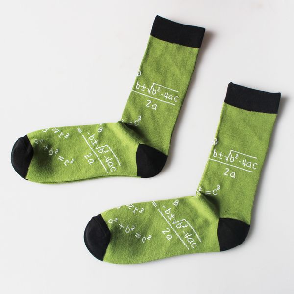 europe style mathematical formula sock women men numeral knee-high party novelty funny party halloween business compression sock, Black
europe style mathematical formula sock women men numeral knee-high party novelty funny party halloween business compression sock, Black