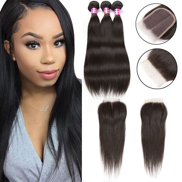 Cosy Silk Straight Hair Weaves Closure 3 Bundles and Closure Brazilian Peruvian Indian Malaysian Hair Weave Bundles with Top Lace Closure
Cosy Silk Straight Hair Weaves Closure 3 Bundles and Closure Brazilian Peruvian Indian Malaysian Hair Weave Bundles with Top Lace Closure