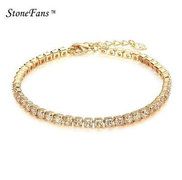 stonefans cz crystal tennis bracelet zircon bracelet bangle chains crystal gold strand bracelets for women female jewelry, Golden;silver
stonefans cz crystal tennis bracelet zircon bracelet bangle chains crystal gold strand bracelets for women female jewelry, Golden;silver