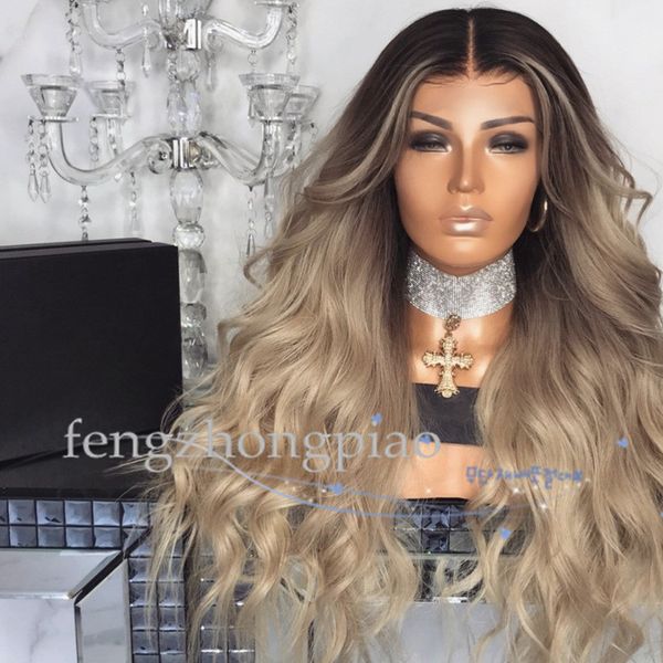 fzp ombre long body wavy wig simulation human hair wigs brazilian afro kinky curly full short wigs for black women
fzp ombre long body wavy wig simulation human hair wigs brazilian afro kinky curly full short wigs for black women