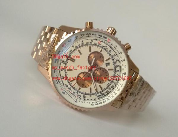 factory supplier luxury wristwatches 44mm rose gold quartz chronograph white dial stainless steel mens men's watch watches, Slivery;brown
factory supplier luxury wristwatches 44mm rose gold quartz chronograph white dial stainless steel mens men's watch watches, Slivery;brown
