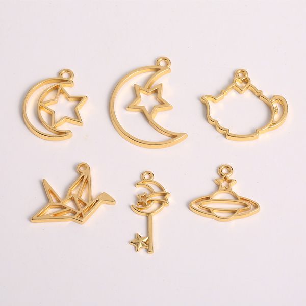 10pcs moon teapop key open bezel gold charm bezel setting cabochon setting uv resin charm, Bronze;silver
10pcs moon teapop key open bezel gold charm bezel setting cabochon setting uv resin charm, Bronze;silver