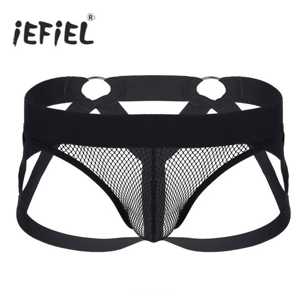 mens lingerie see through fishnet bulge pouch open back hollow out strappy gay jockstrap bondage briefs underwear underpant, Black;white
mens lingerie see through fishnet bulge pouch open back hollow out strappy gay jockstrap bondage briefs underwear underpant, Black;white