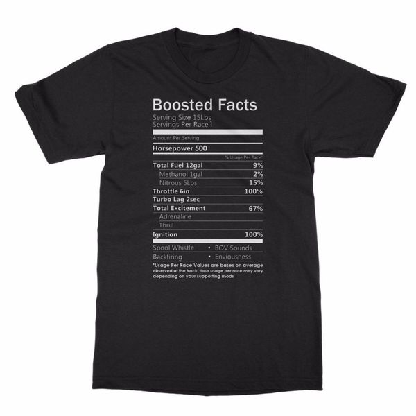 t shirts fashion 2018 turbo boosted facts jdm t-shirt t shirt, White;black 
t shirts fashion 2018 turbo boosted facts jdm t-shirt t shirt, White;black