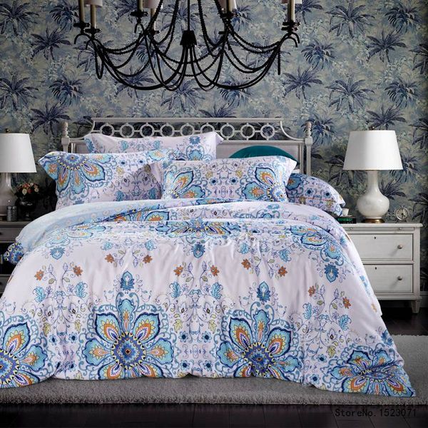 tutubird light blue bohemian vintage 100% bamboo fiber silk feeling bedding set boho super soft bedclothes parure de lit adults
tutubird light blue bohemian vintage 100% bamboo fiber silk feeling bedding set boho super soft bedclothes parure de lit adults