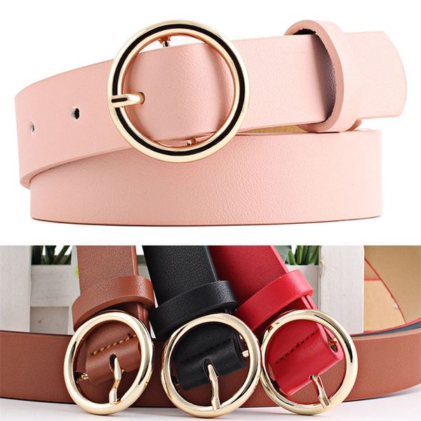 women street fashion jeans belt leather gold vintage circle belt waist cummerbunds ladies girls solid candy color waistband, Black;brown
women street fashion jeans belt leather gold vintage circle belt waist cummerbunds ladies girls solid candy color waistband, Black;brown
