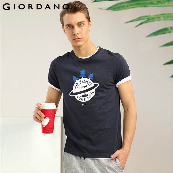 giordano men t-shirt eco printed crewneck tees environmental protection theme t shirt maschio cotton soft tshirts summer, White;black
giordano men t-shirt eco printed crewneck tees environmental protection theme t shirt maschio cotton soft tshirts summer, White;black