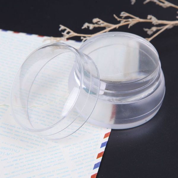 3.5cm head design matte nail art stamper stamping scraper with cap silicone jelly clear transparent template tools manicure set, White
3.5cm head design matte nail art stamper stamping scraper with cap silicone jelly clear transparent template tools manicure set, White