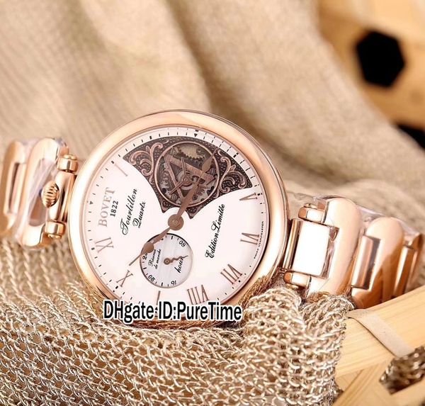 new bovet amadeo fleurier grand complications 44 7-day tourbillon rose gold swiss quartz skeleton white dial mens watch sports watches, Slivery;brown
new bovet amadeo fleurier grand complications 44 7-day tourbillon rose gold swiss quartz skeleton white dial mens watch sports watches, Slivery;brown