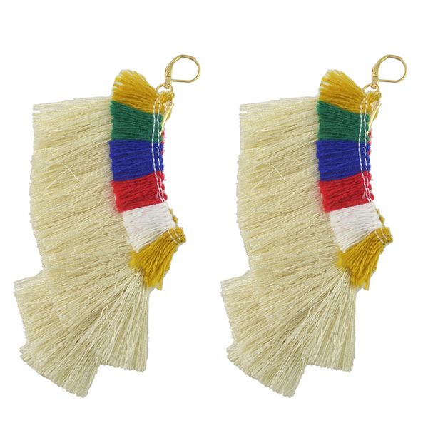 6 colors handmade new arrival bohemian personality hook pendant tassel earring for women jewelry, Golden
6 colors handmade new arrival bohemian personality hook pendant tassel earring for women jewelry, Golden