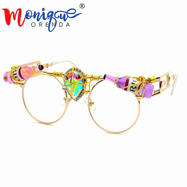 metal frame steampunk sunglasses women brand designer handmand round men gothic sun glasses vintage eyeglasses, White;black
metal frame steampunk sunglasses women brand designer handmand round men gothic sun glasses vintage eyeglasses, White;black