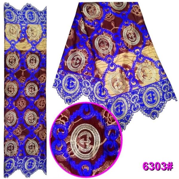 6Yards/pc Popular royal blue african water soluble lace embroidery and coffee background printed cotton fabric for dress LBL40-3
6Yards/pc Popular royal blue african water soluble lace embroidery and coffee background printed cotton fabric for dress LBL40-3