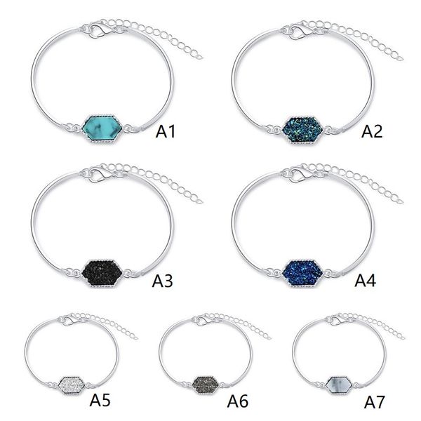 designer druzy drusy bracelets resin stone drusy bangle silver gold plated women lady fashion acc jewelry, Golden;silver
designer druzy drusy bracelets resin stone drusy bangle silver gold plated women lady fashion acc jewelry, Golden;silver