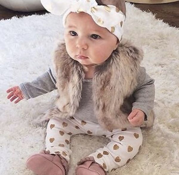 3pcs newborn baby kids girls romper jumpsuit bodysuit+ long pants clothes outfits set clothing sets, White
3pcs newborn baby kids girls romper jumpsuit bodysuit+ long pants clothes outfits set clothing sets, White