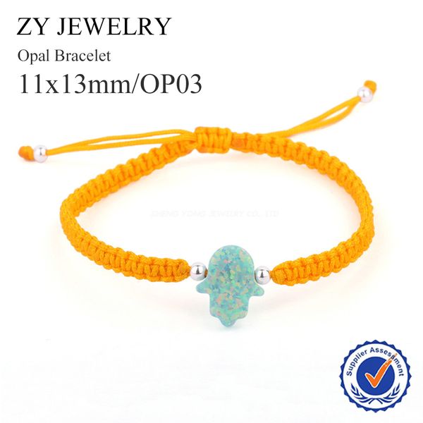 new arrival hand made hamsa opal (op03) nylon chain bracelet with 3mm 925 sterling silver beads, Golden;silver
new arrival hand made hamsa opal (op03) nylon chain bracelet with 3mm 925 sterling silver beads, Golden;silver