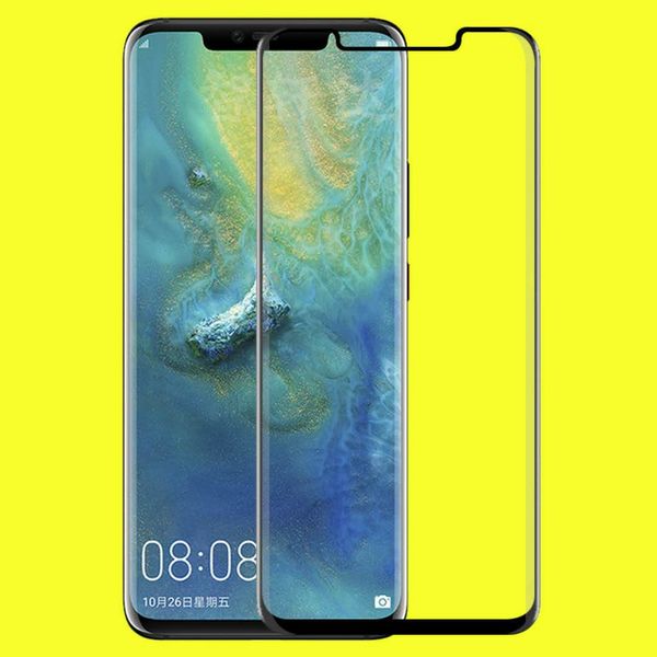 

3D изогнутая полная крышка закаленное стекло протектор экрана для Huawei Mate 20 Pro P30 Pro O