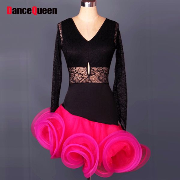 adult/child latin dance costumes for women/girls cha cha/rumba/samba/ballroom dance dresses lace vestidos de baile latino, Black;red
adult/child latin dance costumes for women/girls cha cha/rumba/samba/ballroom dance dresses lace vestidos de baile latino, Black;red