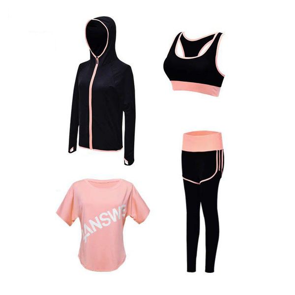 yoga set 4 pieces sportswear tracksuit fitness gym clothing letter t-shirt yoga bra running pants xxxl, White;red
yoga set 4 pieces sportswear tracksuit fitness gym clothing letter t-shirt yoga bra running pants xxxl, White;red