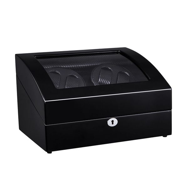 watch winder ,lt wooden automatic rotation 4+6 watch winder storage case display box black colors, Black;blue
watch winder ,lt wooden automatic rotation 4+6 watch winder storage case display box black colors, Black;blue