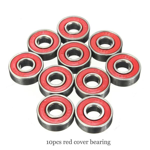 10pcs skate red cover bearings skateboard accessories fish board chrome steel high speed bearing 608zz skating
10pcs skate red cover bearings skateboard accessories fish board chrome steel high speed bearing 608zz skating