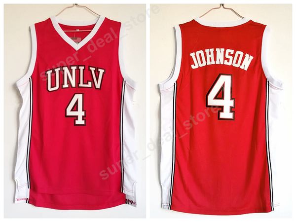 unlv running rebel jerseys college basketball red 4 larry johnson jersey sport stitched uniforms excellent quality, Black
unlv running rebel jerseys college basketball red 4 larry johnson jersey sport stitched uniforms excellent quality, Black