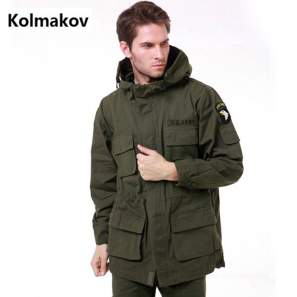 wholesale- kolmakov 2017 men's fashion 100% cotton cowboy jackets coat men's thicken trench coat jacket men windbreak, Tan;black
wholesale- kolmakov 2017 men's fashion 100% cotton cowboy jackets coat men's thicken trench coat jacket men windbreak, Tan;black