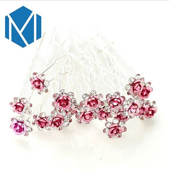 20 pcs bridal rhinestone exquisite rose flower hair pins girls wedding shiny crystal bun maker tools hair accessories, Black;brown
20 pcs bridal rhinestone exquisite rose flower hair pins girls wedding shiny crystal bun maker tools hair accessories, Black;brown