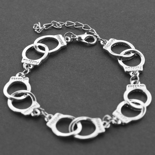 friend bracelet handcuffs bracelets & bangles partners in crime bracelet with handcuff charms lovers couples gift, White
friend bracelet handcuffs bracelets & bangles partners in crime bracelet with handcuff charms lovers couples gift, White