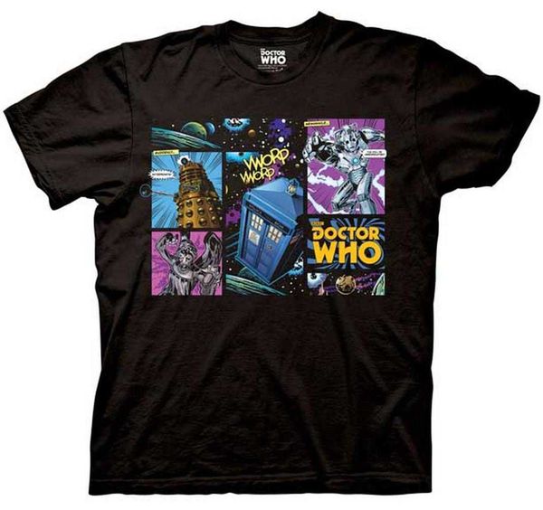 doctor who comic strip villain mens black t-shirt short sleeve round neck t shirt promotion male t shirt men, White;black
doctor who comic strip villain mens black t-shirt short sleeve round neck t shirt promotion male t shirt men, White;black