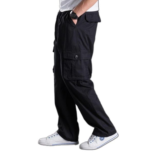 men plus size strech pants summer casual pants male big size 8xl multi pocket cargo oversize waist, Black
men plus size strech pants summer casual pants male big size 8xl multi pocket cargo oversize waist, Black