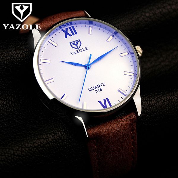 yazole wrist watch men's watches luxury fashion wristwatch male clock quartz watch gentlemen quartz-watch gifts dropshipping, Slivery;brown
yazole wrist watch men's watches luxury fashion wristwatch male clock quartz watch gentlemen quartz-watch gifts dropshipping, Slivery;brown