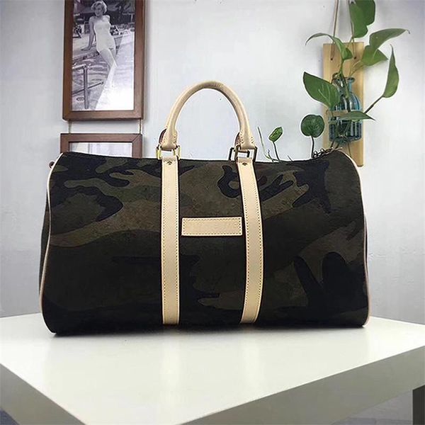 2018 brand fashion luxury designer bags mens designer luxury handbags purses women camo keepall bandouliere 45 duffle camouflage boston bag
2018 brand fashion luxury designer bags mens designer luxury handbags purses women camo keepall bandouliere 45 duffle camouflage boston bag