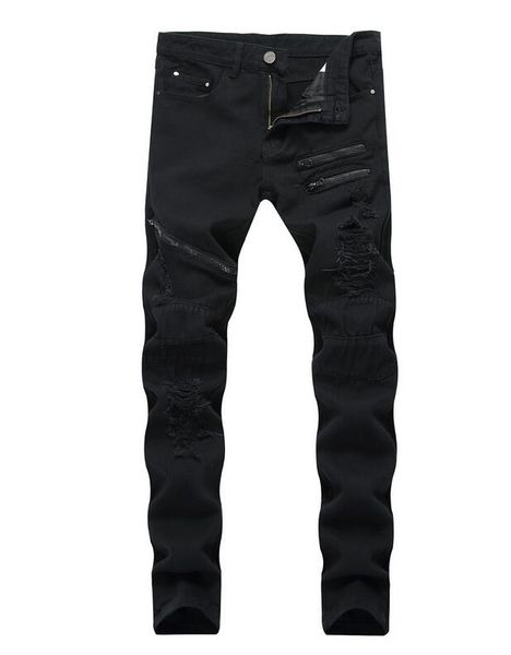 2018 autum big size jeans new men's more zip jeans denim zip hole pants casual streight leg jeans size 28-40 tx009-1, Blue
2018 autum big size jeans new men's more zip jeans denim zip hole pants casual streight leg jeans size 28-40 tx009-1, Blue