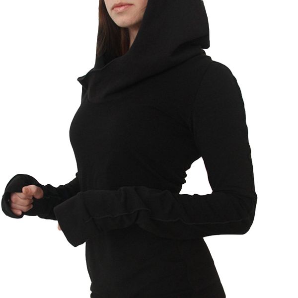 2018 new women hooded ladies fashion hoodies pullover tunic long hoody sweatshirt solid colour long sleeve ss096, Black
2018 new women hooded ladies fashion hoodies pullover tunic long hoody sweatshirt solid colour long sleeve ss096, Black
