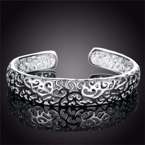 sale statement jewelry c cuff silver hollow bangle crave flower bangle bracelets & bangles for women gift b574, Black
sale statement jewelry c cuff silver hollow bangle crave flower bangle bracelets & bangles for women gift b574, Black