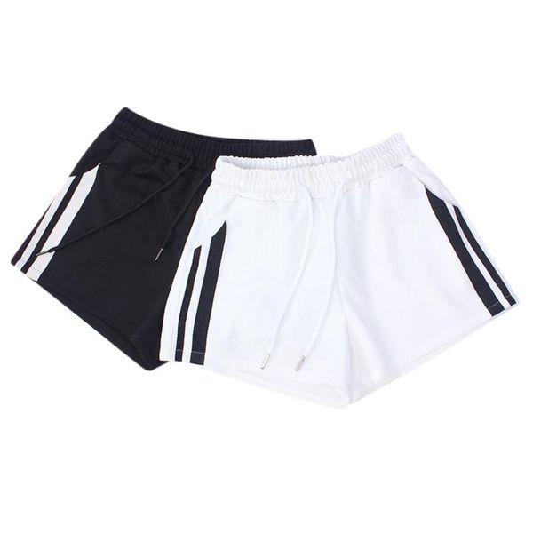 1piece new couple shorts slim pockets large size wear striped black and white sports shorts running yoga fitness soft, Black;blue
1piece new couple shorts slim pockets large size wear striped black and white sports shorts running yoga fitness soft, Black;blue