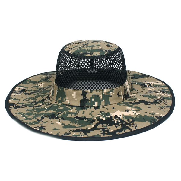 breathable mesh wide brim fishing hats for men women summmer uv protection outdoor camouflage hiking caps 5 colors, Black;white
breathable mesh wide brim fishing hats for men women summmer uv protection outdoor camouflage hiking caps 5 colors, Black;white
