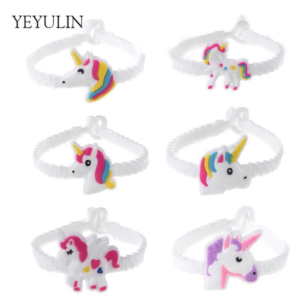 6pcs cute animal unicorn silicone bracelet white color cartoon anime bracelet & bangle jewelry for children jewelry gift, Golden;silver
6pcs cute animal unicorn silicone bracelet white color cartoon anime bracelet & bangle jewelry for children jewelry gift, Golden;silver