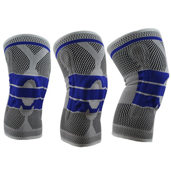 fitness running knee support protect gym sports braces knee pads elastic spring support silicone padded compression sleeve, Black;gray
fitness running knee support protect gym sports braces knee pads elastic spring support silicone padded compression sleeve, Black;gray