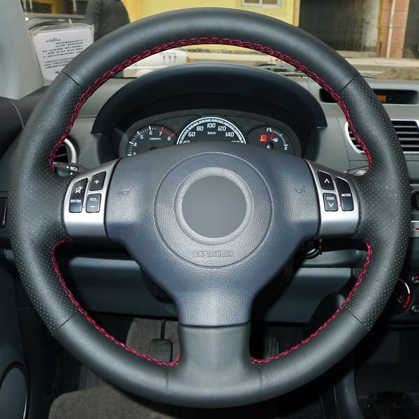 black leather hand-stitched car steering wheel cover for suzuki swift 2011 2012 2013
black leather hand-stitched car steering wheel cover for suzuki swift 2011 2012 2013
