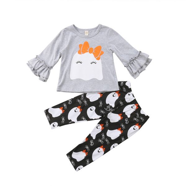 halloween outfit kids clothing baby girl clothes autumn long sleeve gray t-shirt pants 2pcs girls set children toddler girl clothes, White
halloween outfit kids clothing baby girl clothes autumn long sleeve gray t-shirt pants 2pcs girls set children toddler girl clothes, White